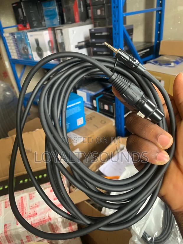 5 Meters Female Xlr To Small Pin Jack Cable · Photo 2