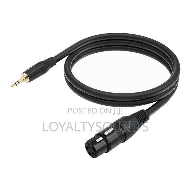 5 Meters Female Xlr To Small Pin Jack Cable · Photo 1