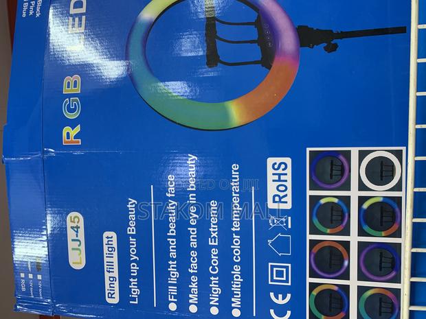 Ring Light LJJ-45, RGB With Tripod · Photo 2