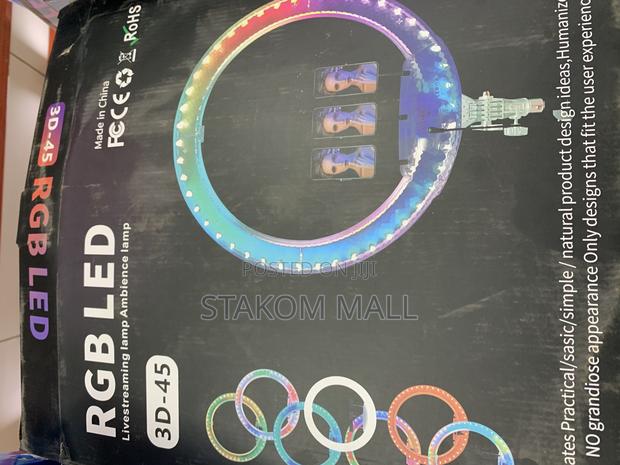 Ring Light LJJ-45, RGB With Tripod · Photo 3