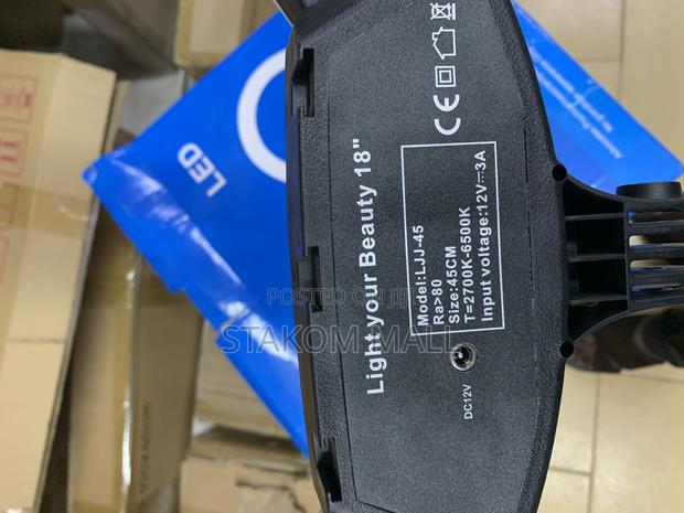 Led Soft Ring Light (Ljj-45) - Full Set With Tripod · Photo 4