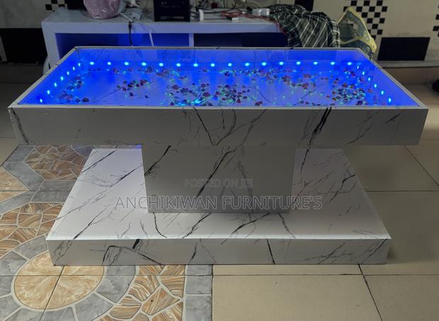 Led Lights Mables Center Table · Photo 2