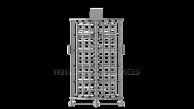 Westa Single Full Height Turnstile High Security Gate Access Control · Photo 1