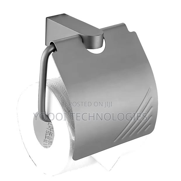 7pcs Gun Grey Stainless Steel Bathroom Accessories Set · Photo 5
