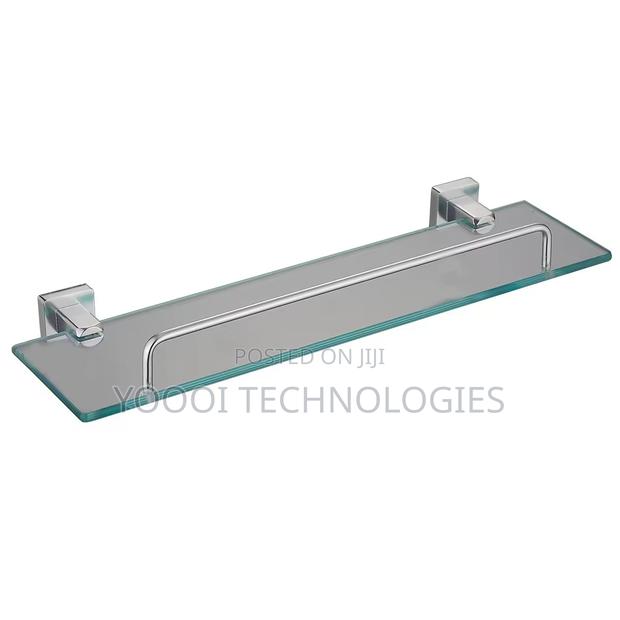 Chrome Towel Rack Bathroom Accessories Set · Photo 4