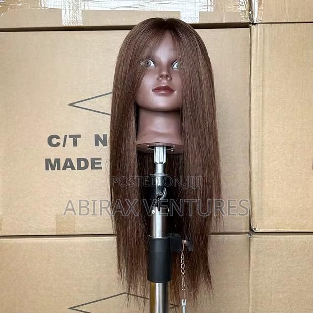 Mannequin Training Head With Blend Hair · Photo 1