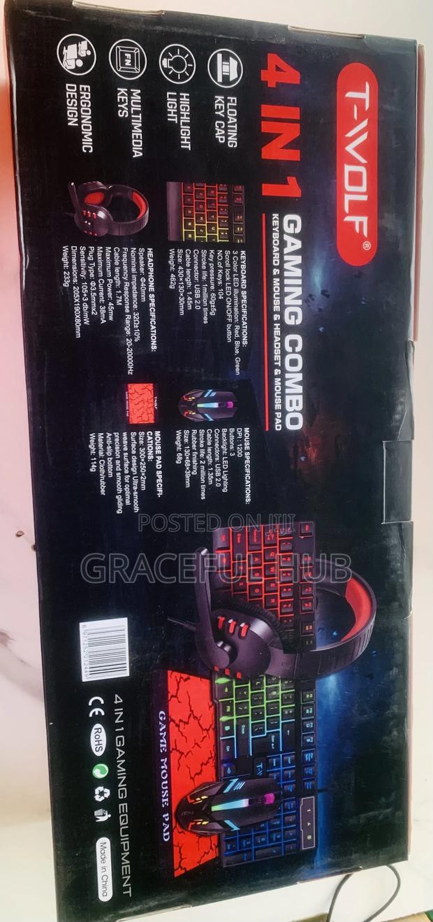 Twolf 4in1 Gaming Combo · Photo 3