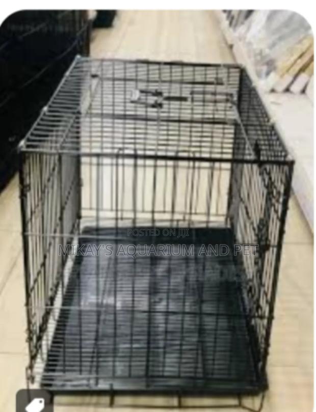 Large Metal Poodle Dog Cage · Photo 2