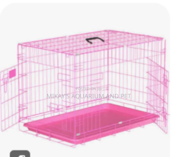 Large Metal Poodle Dog Cage · Photo 3