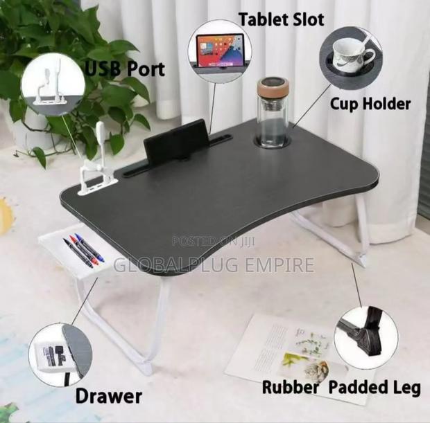 Portable Bed Table With Usb Study Fun Anywhere · Photo 3