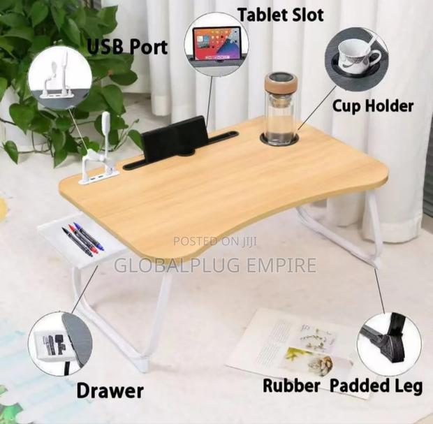 Portable Bed Table With Usb Study Fun Anywhere · Photo 4
