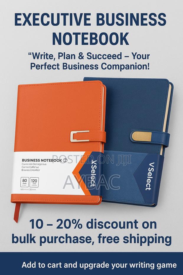 Business Executive Notebook| A5 Diary Leather Cover 120 Sheets Gift · Photo 5
