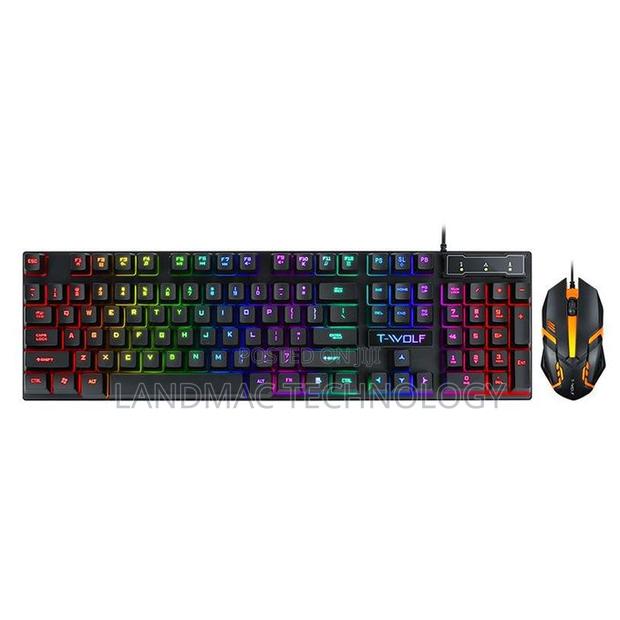 T-wolf 3-piece Illuminated Gaming Mouse And Keyboard Set · Photo 4