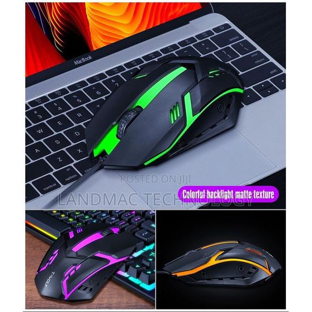 T-wolf 3-piece Illuminated Gaming Mouse And Keyboard Set · Photo 5