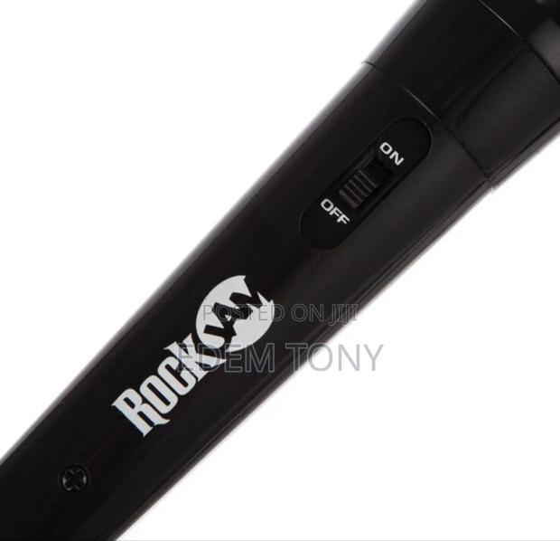 Rockjam Karaoke Microphone 3m Wired in Black · Photo 4