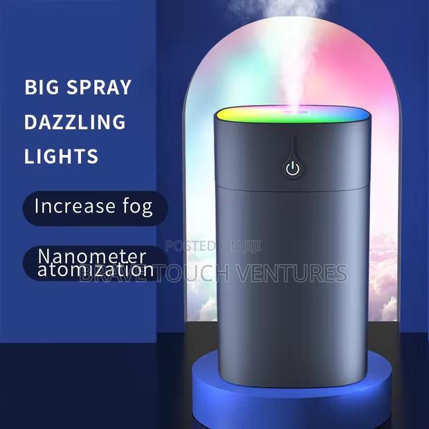 Colourful Light USB Humidifier/Diffuser 400ml · Photo 1