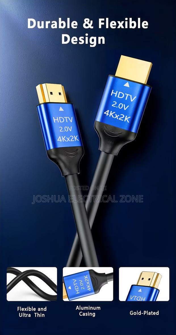 15m Hdmi 2.0 Cable Ultra Hd High-speed For Any Hdmi Device · Photo 3