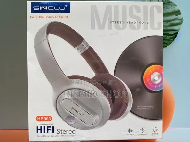 SINCLU HP003 Stereo Audio Headphones · Photo 1