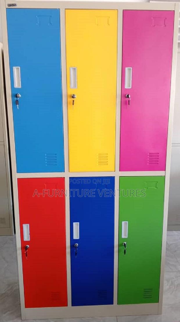 Multicolored Cabinet 6 Door · Photo 1