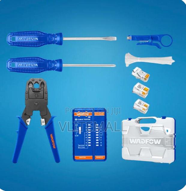 Wadfow 46-Piece Modular Plug Crimper Set - Whs2b46 · Photo 2