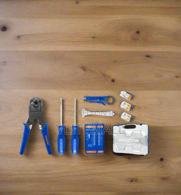 Wadfow 46-Piece Modular Plug Crimper Set - Whs2b46 · Photo 1