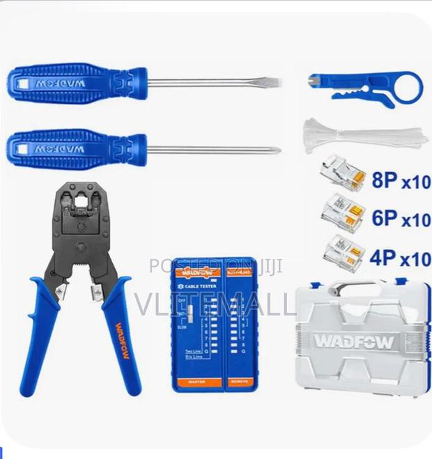 Wadfow 46-Piece Modular Plug Crimper Set - Whs2b46 · Photo 4