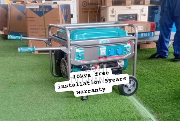 Total 10kva Petrol Generator – Perfect Choice for Shops Businesses · Photo 1