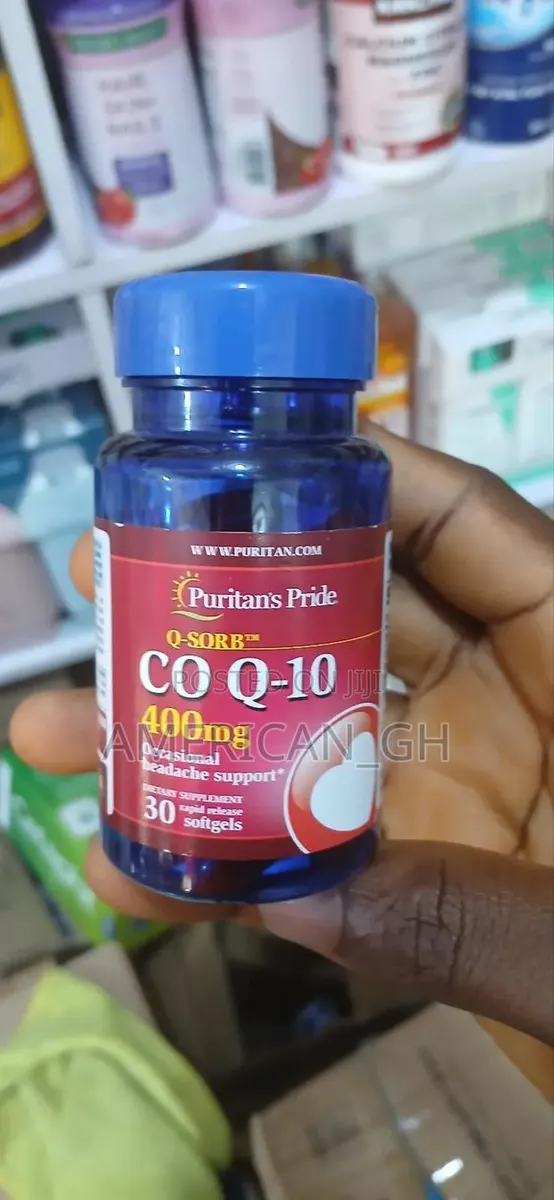Puritan's Pride Co Q-10 Supplement, 30 Softgels · Photo 1