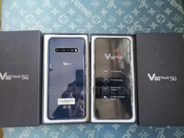 New LG V60 ThinQ 5G 128 GB Blue · Photo 1