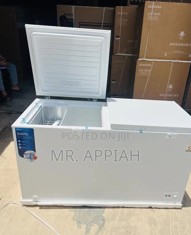 Brand New Midea 508liters Double Door Chest Freezer · Photo 1