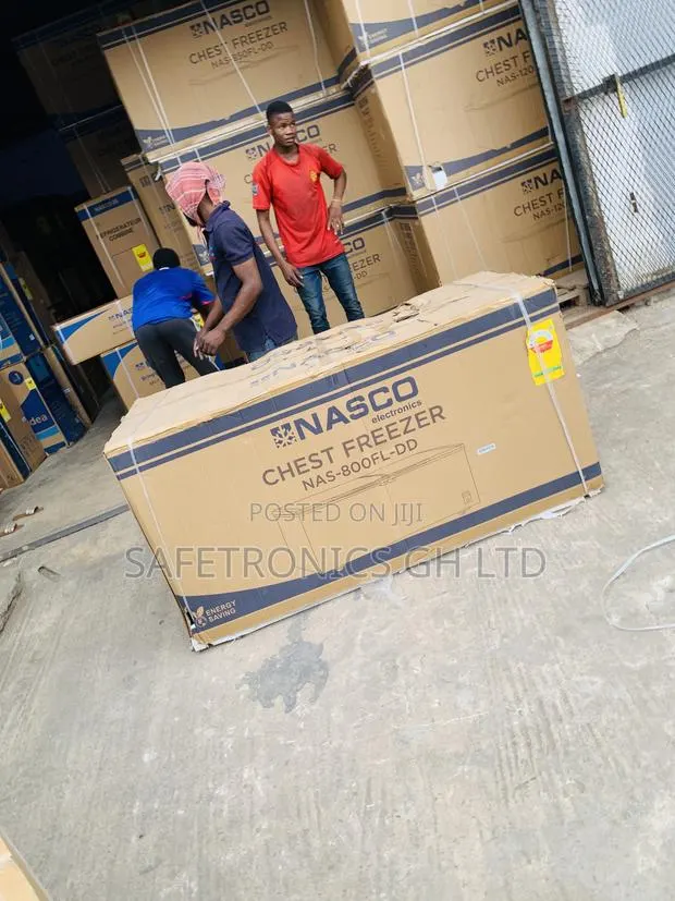 Secure Nasco 545 LTRS Double Door Chest Freezer – Gold (NAS-800FL-DD) · Photo 1