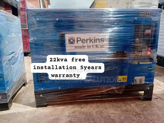 The Silent Genius Power Perkins 22kva Diesel Generator · Photo 1