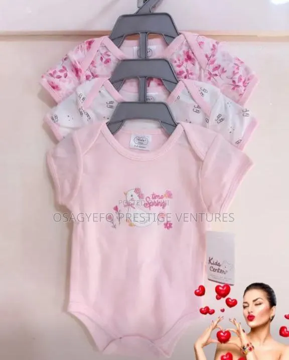 Infant Cotton Rompers · Photo 3
