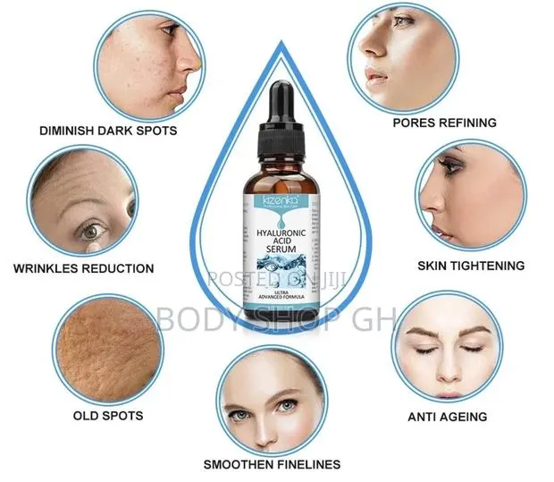 Hyaluronic ACID Serum For Dark Spots , Wrinkles + Plump Skin · Photo 1