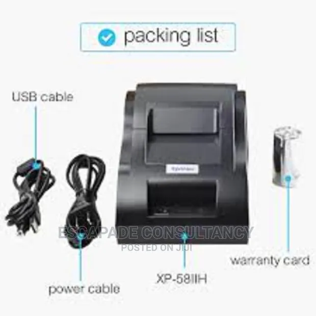 Thermal Receipt Printer 58mm USB Promotion Sale · Photo 1