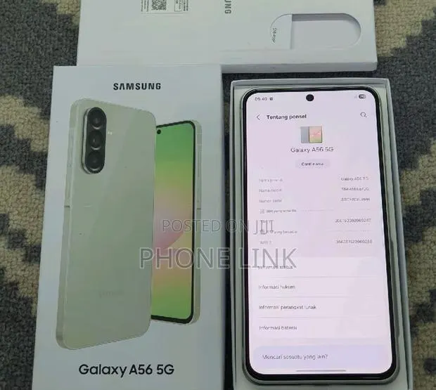 New Samsung Galaxy A56 256 GB Green · Photo 1