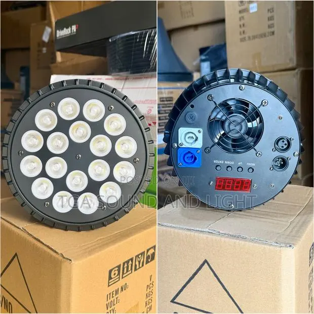 Flat Led Par 18 Lamp Stage Light · Photo 1