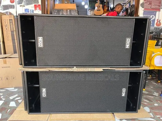 A Pair of Nexo Bass Speaker (Wood) · Photo 1