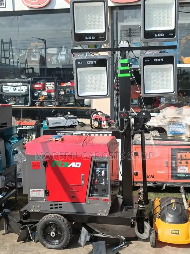Industrial Tower Light for Night Work and Outdoor Projects · Photo 1