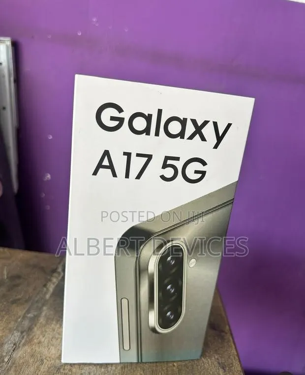 New Samsung Galaxy A17 5G 256 GB Silver · Photo 1
