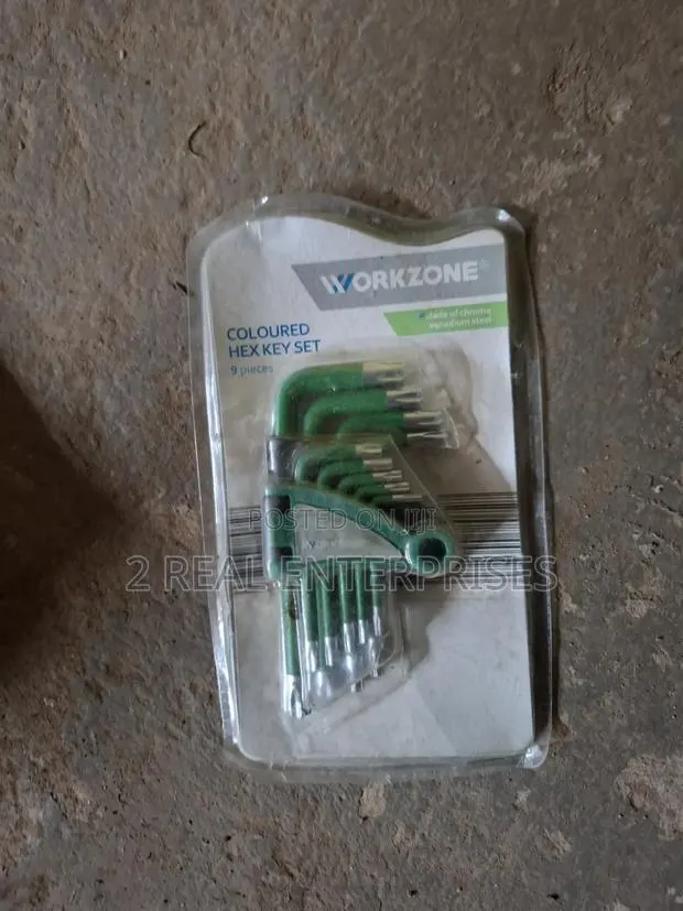 Workzone 9-Piece Coloured Hex Key Set (Metric) · Photo 1