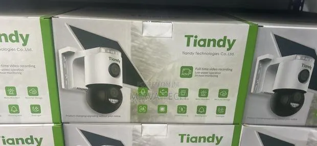Tiandy 4g Dual Lens Solar PTZ Aov Camera 6mp Tc-H363n 9da-4 · Photo 1