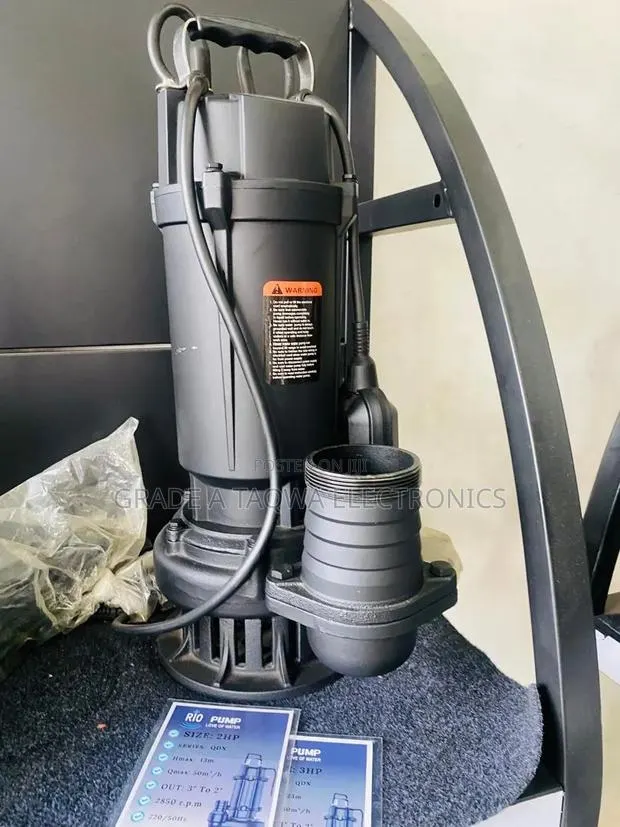 High Power Rio 2hp Sewage Water Pump · Photo 1