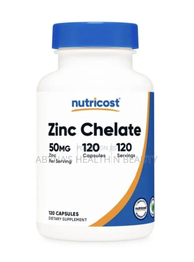 Zinc Chelated 50mg -120 Capsules · Photo 1
