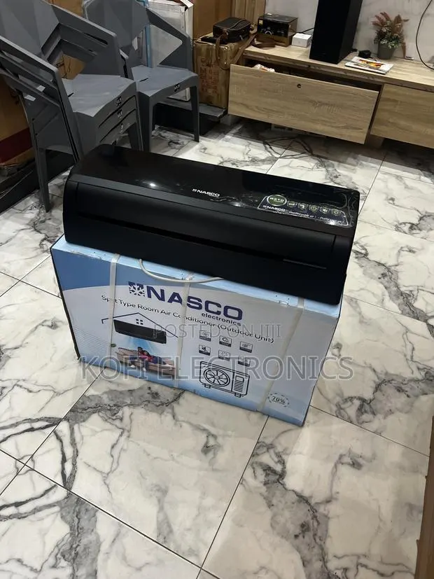 Blend Into Contemporary Interiors With the Black Nasco 1.5HP AC · Photo 1