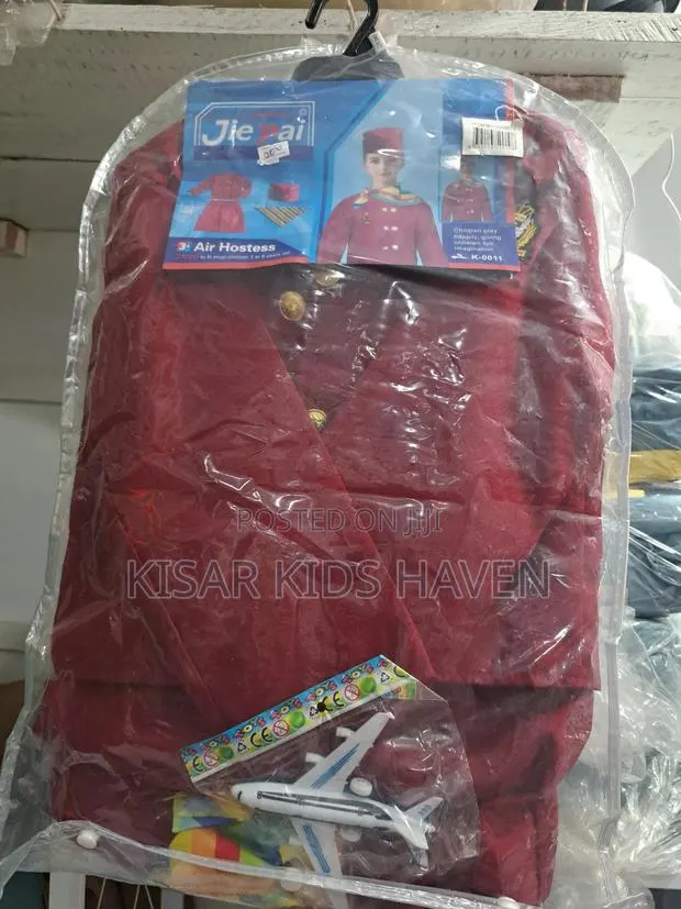 Air Hostess Career Day Costume 3 to 5 Years · Photo 2