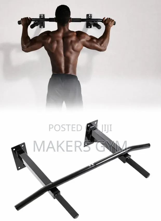 Wall Mounted Pull Up Bar Chin Up (Black? · Photo 1