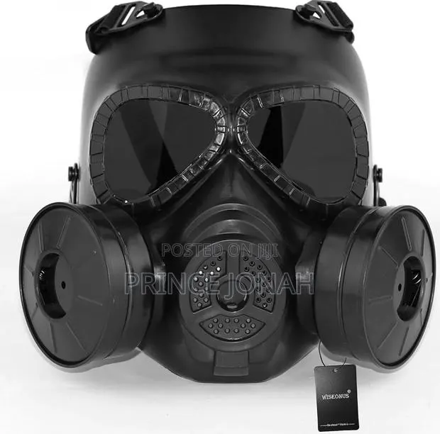 Paintball Mask Tactical Gas Mask Full Face Protection Gear · Photo 1