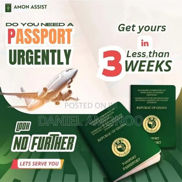Ghanaian Traveling Passport · Photo 1