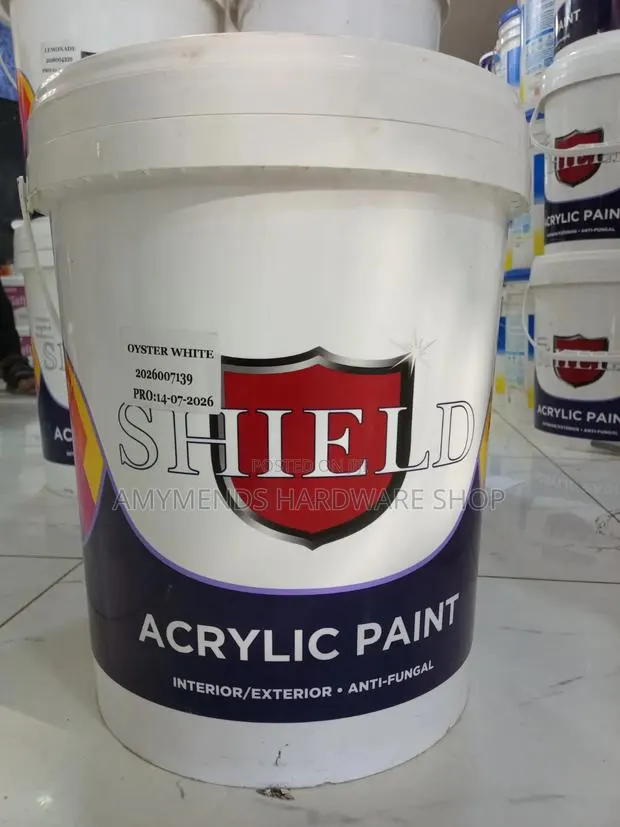 Shield Acrylic Paint Interior and Exterior Anti-Fungal · Photo 1